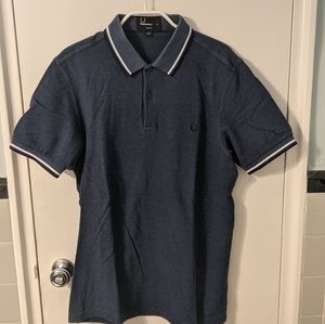 Fred Perry navy polo slim fit